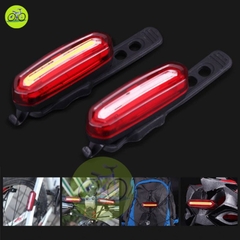 ĐÈN ĐUÔI XE ĐẠP 3 MÀU AQY-096 CHÍNH HÃNG CHỐNG NƯỚC SẠC USB