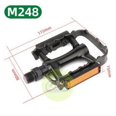 Pedal bàn đạp xe đạp thể thao Wellgo M248