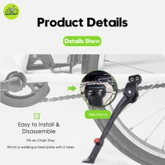 Chân chống xe đạp Giant chính hãng sử dụng cho xe Giant ATX860, Escape, Trek marlin