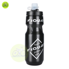 [HCM] Bình Nước Xe đạp Yiqan PP / Chai nước thể thao có nắm chắn bụi 650ml/710ml nước