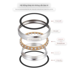 [HCM] Vòng bi chén cổ bạc đạn TOOPRE / Size 41/41.8/47/49/51/52mm / Chén Cổ Bạc đạn