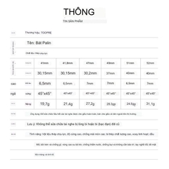 [HCM] Vòng bi chén cổ bạc đạn TOOPRE / Size 41/41.8/47/49/51/52mm / Chén Cổ Bạc đạn