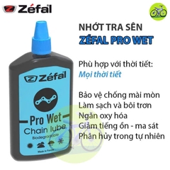 [Chính hãng] Dầu tra sên xích xe đạp Zefal Pro Wet / Pro Dry 120ml
