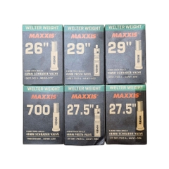 Ruột Xe Đạp Maxxis Welter Weight Đủ Size 26, 27.5,  29 Inch 700C Van Nhỏ Van Lớn