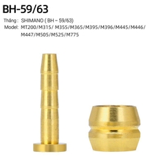 [HCM] Đầu bơm kim bắp thắng dầu xe đạp / Kim dầu phanh thủy lực Toopre Shimano Tektro Sram