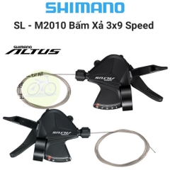[HCM] Tay đề shimano Altrus M2010 3x9 Speed / Tay bấm xả SL M2010 3*9s