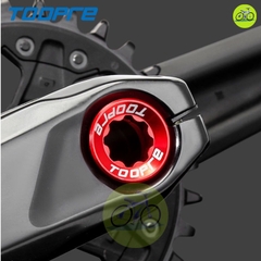 [HCM] Ốc vặn đùi đĩa trục rỗng cho xe đạp TOOPRE M18 M19 M20 Tích Hợp Chainring Hợp kim nhôm