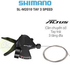 [HCM] Tay đề shimano Altrus M2010 3x9 Speed / Tay bấm xả SL M2010 3*9s