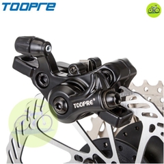 [HCM] Bộ heo thắng đĩa xe đạp thể thao Toopre Cụm heo thắng cơ hợp kim nhôm