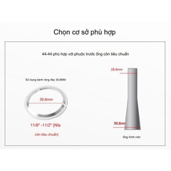 [HCM] Bộ chén cổ bạc đạn Maroca Size 34mm 44mm 50.6mm 55mm