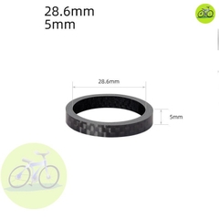 [HCM] Vòng chêm cổ thả Carbon xe đạp thể thao Toopre 5 10 mm / Miếng chêm cổ pô tăng