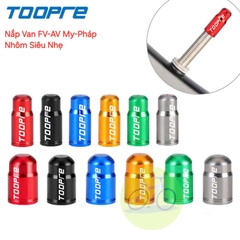 [HCM] Nắp chụp van xe đạp Nhôm Toopre/ Đầu bịt chân Van pháp FV Van Mỹ AV - 2 Nắp