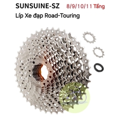 [HCM] Líp thả xe đạp cuộc Sunsuine 8/9/10/11 tầng / 11T-28T thả Mạ Crom