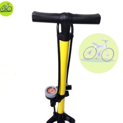 Bơm xe đạp áp 160psi/11kg, Có đồng hồ đo cao cấp FDG, Ống bơm xe đạp xe máy đa năng