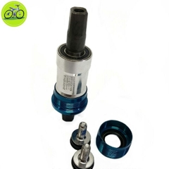 Trục giữa bạc đạn xe đạp cốt vuông 110.5-122.5mm