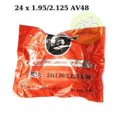 Ruột xe đạp săm CHENGSHIN 26-27x1.3/8 - 20-24-26x1.95/2.125 AV32-48mm van xe máy