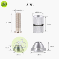 Bông Mai Rút Xe Đạp Siêu Nhẹ Inox Dễ Dàng Lắp Đặt Thẩm Mỹ