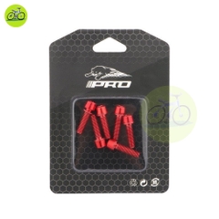 [HCM] Sét 6 ốc lục giác cho Pô Tăng Pro / Vít Potang mạ Titan M5*18mm Ghi đông xe đạp