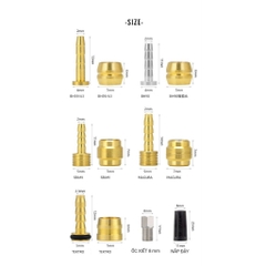 [HCM] Đầu bơm kim bắp thắng dầu xe đạp / Kim dầu phanh thủy lực Toopre Shimano Tektro Sram