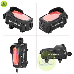 Túi treo sườn xe đạp PROMEND túi cứng chống nước có mặt đêt điện thoại chuyên dụng