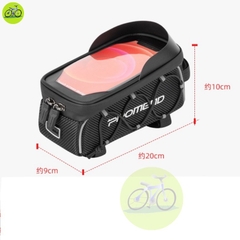 Túi treo sườn xe đạp PROMEND túi cứng chống nước có mặt đêt điện thoại chuyên dụng