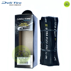 Vỏ lốp gấp xe đạp Deli Tire ULTRA 700x23c 700x25c Full Box