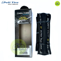 Vỏ lốp gấp xe đạp Deli Tire ULTRA 700x23c 700x25c Full Box