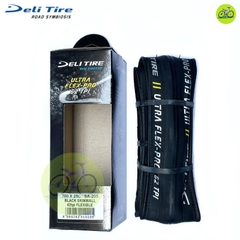 Vỏ lốp gấp xe đạp Deli Tire ULTRA 700x23c 700x25c Full Box