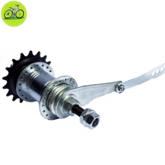 Đùm sau xe đạp fix-single 32,36 lỗ căm cấu tạo đạp ngược là thắng