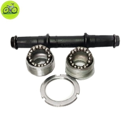 Bộ trục giữa xe đạp full ổ bi cốt giữa chén nồi