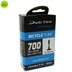 Ruột Xe Đạp Deli Tire 700c Van Nhỏ/Van Lớn - Kích Thước 26, 27.5 Inch