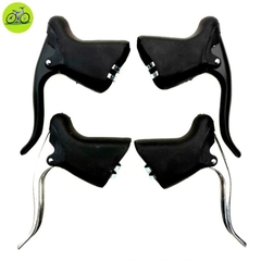 Tay phanh thắng nhôm xe đạp cuộc cổ cong, Sừng dê