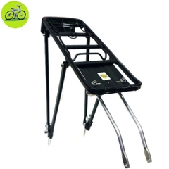 Gác baga xe đạp thể thao nhôm Touring đa năng 2 chân