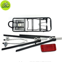 Gác baga xe đạp thể thao nhôm Touring đa năng 2 chân