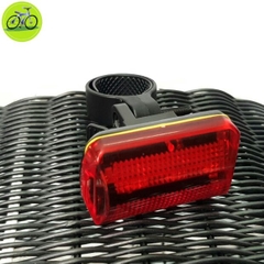 Đèn báo hiệu sau xe đạp hậu nháy đỏ pin