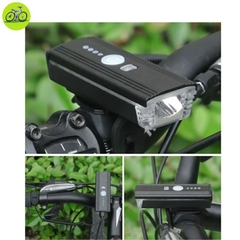 Đèn LED Xe Đạp Sạc USB Kết Hợp Còi - Siêu Sáng, Chống Nước, Độ Bền Cao