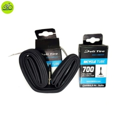 Cặp 2 săm ruột xe đạp Deli Tire 700x32/40c AV-48mm van xe máy (Mỹ)
