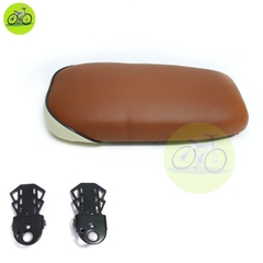 Bộ gác chân và nệm yên sau xe đạp Gắn Xe Đạp