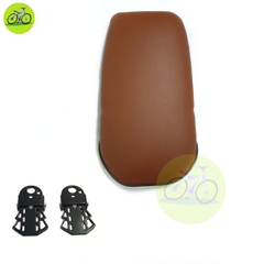 Bộ gác chân và nệm yên sau xe đạp Gắn Xe Đạp