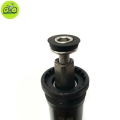 Trục giữa bạc đạn xe đạp cốt vuông 110.5 - 122.5mm