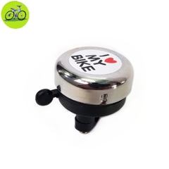 Chuông xe đạp kéo I love BIKE đa năng gắn ghi đông