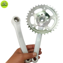 Bộ Giò Đĩa Xe Đạp Phổ Thông 1 Dĩa Đơn 33T