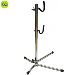 Chân chống xe đạp dựng Inox móc treo bọc cao su cao cấp