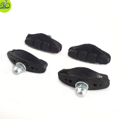 Gôm bố thắng xe đạp, má phanh xe điện cao cấp COMBO 2 BỘ