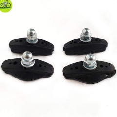 Gôm bố thắng xe đạp, má phanh xe điện cao cấp COMBO 2 BỘ