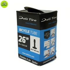 Ruột Săm xe đạp Siêu nhẹ Deli 26x1.50/2.00 AV-48mm - Van Xe Mỹ - van xe máy