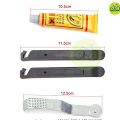Bộ vá săm ruột xe đạp Promend nhỏ gọn đầy đủ