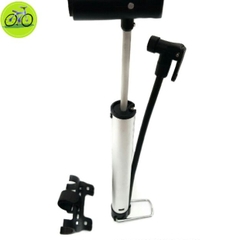 Ống bơm xe đạp mini treo sườn nhỏ gọn đa năng