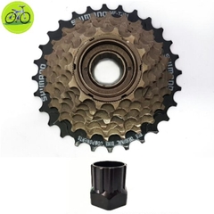 Combo líp xe đạp shimano 7 Shimano Và dụng cụ cảo tháo vặn líp xe đạp thể thao