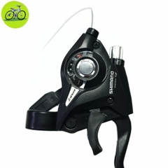 Tay đề bấm xả xe đạp Shimano ST-EF51 3x8 Speed